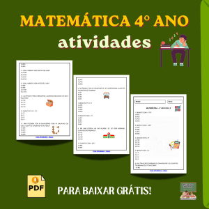 matemática 4° ano
