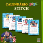 calendário stitch