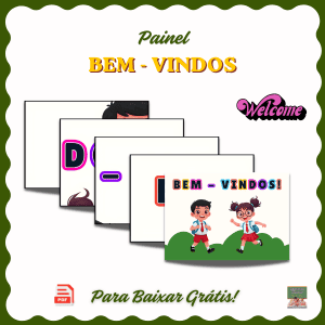 painel bem vindos