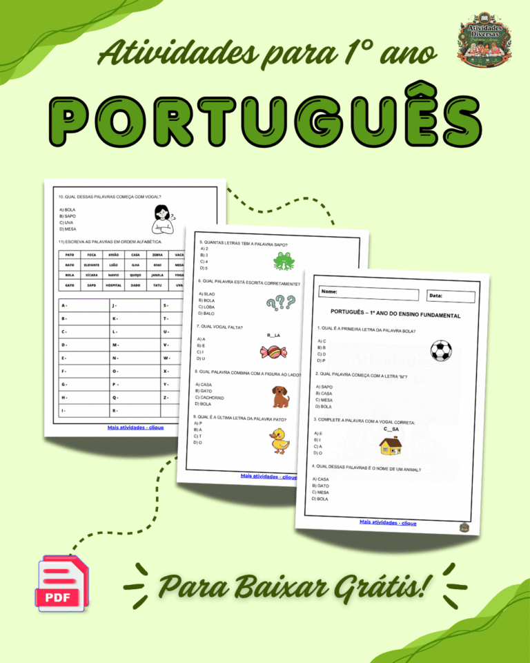 portugues 1° ano